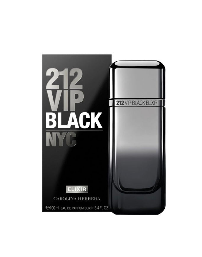 212 VIP BLACK ELIXIR BY CAROLINA HERRERA 100 ML EDP MEN