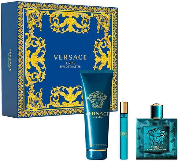 Set Eros EDT by Versace 3 pza