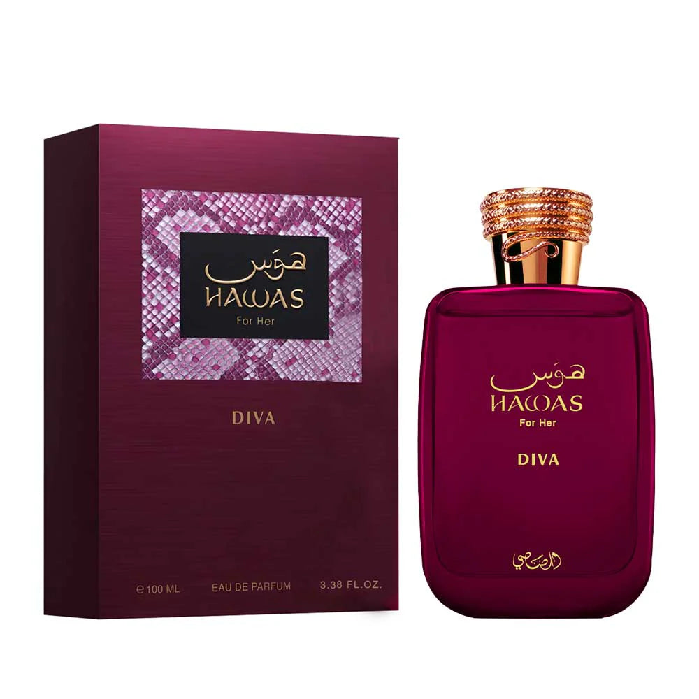 Hawas Diva By Rasasi 100 Ml Edp Woman