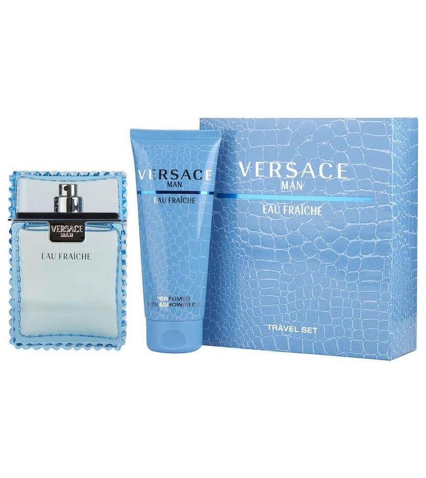 Set Versace Fraiche 2 pzas SG 100ml EDT Men