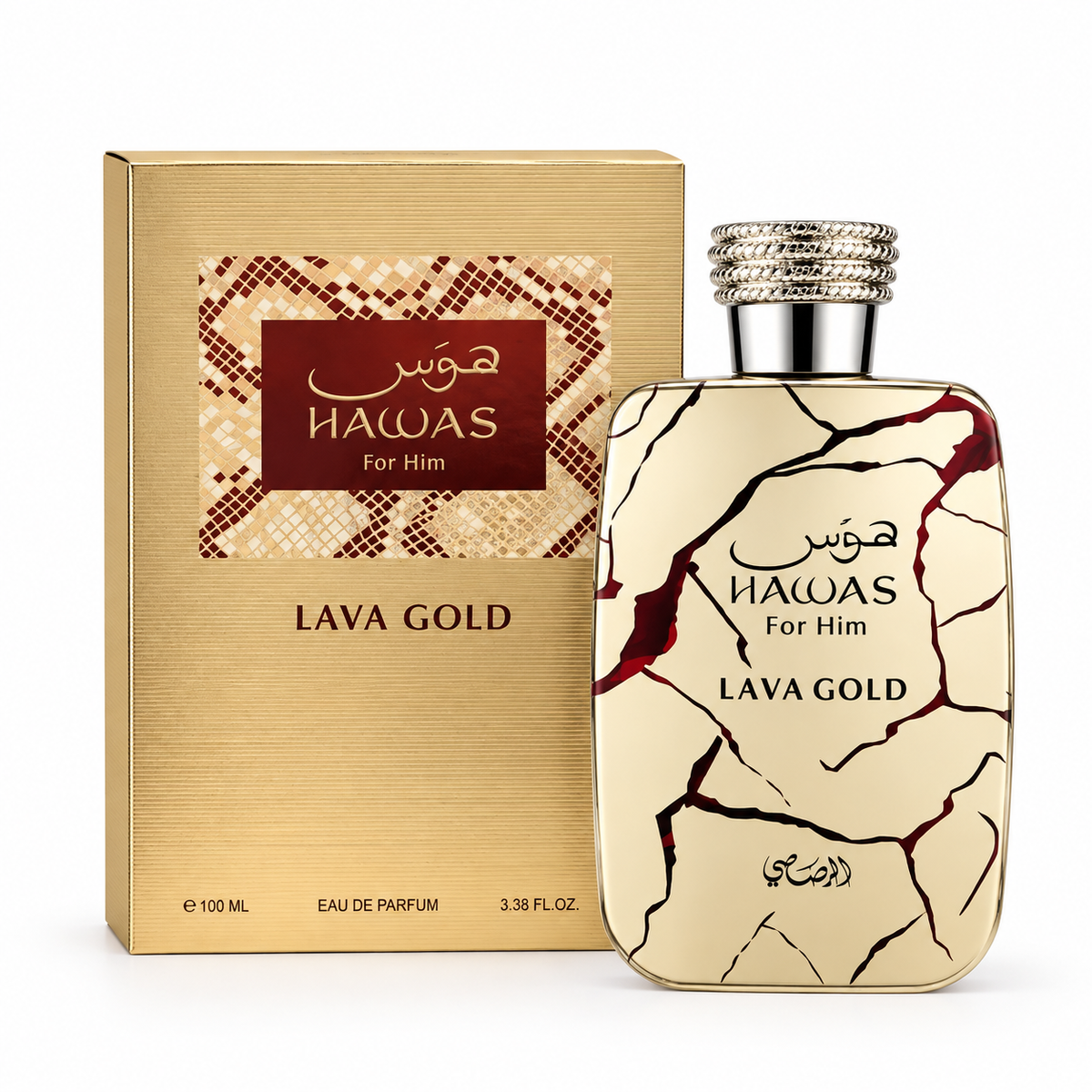 Hawas Lava Gold Rasasi 100ml EDP Caballero