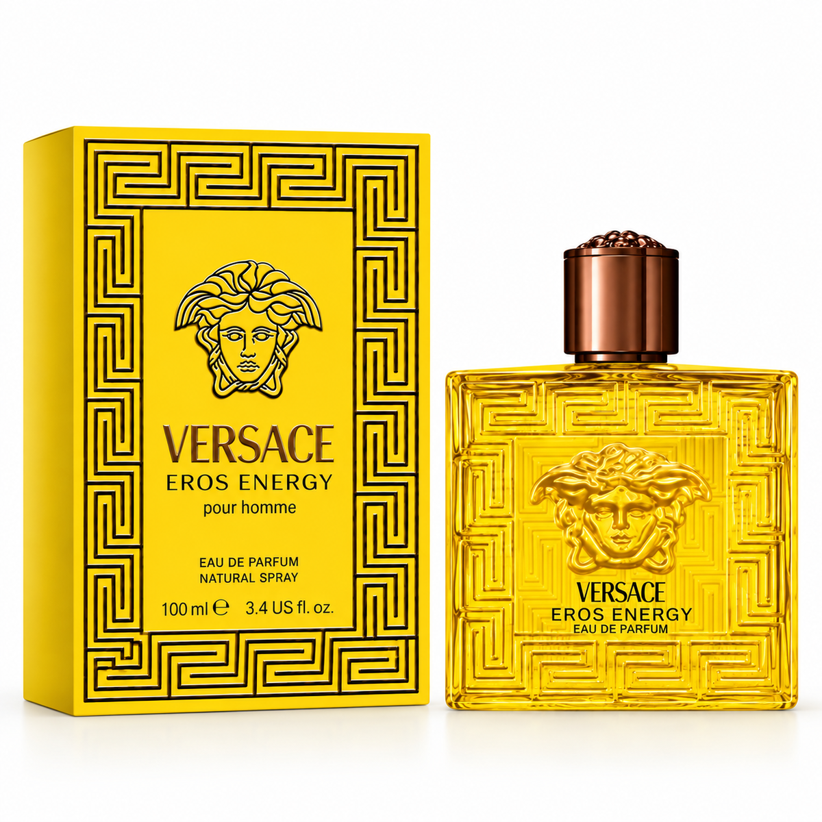 Eros Energy Versace 100 Ml Edp Caballero