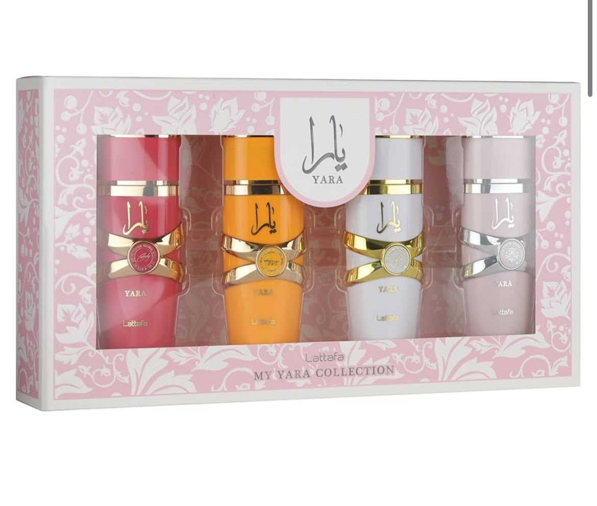 SET MINI YARA 4 PZAS EDP WOMAN