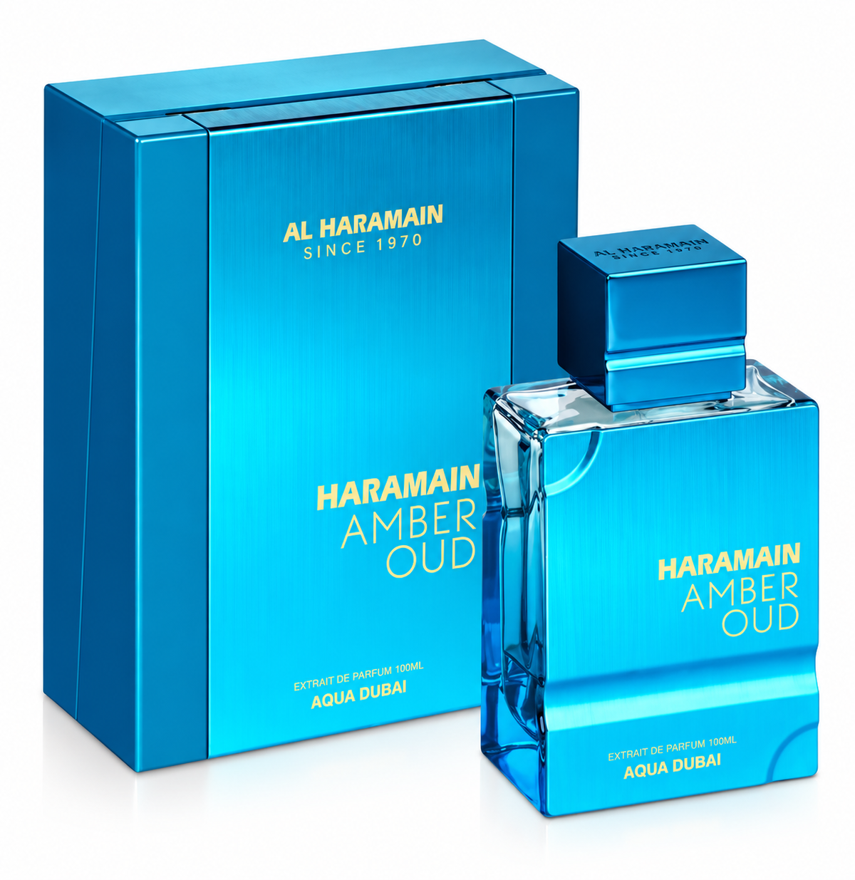 Amber Oud Aqua Dubai Al Haramain Extrait 100 ml Caballero