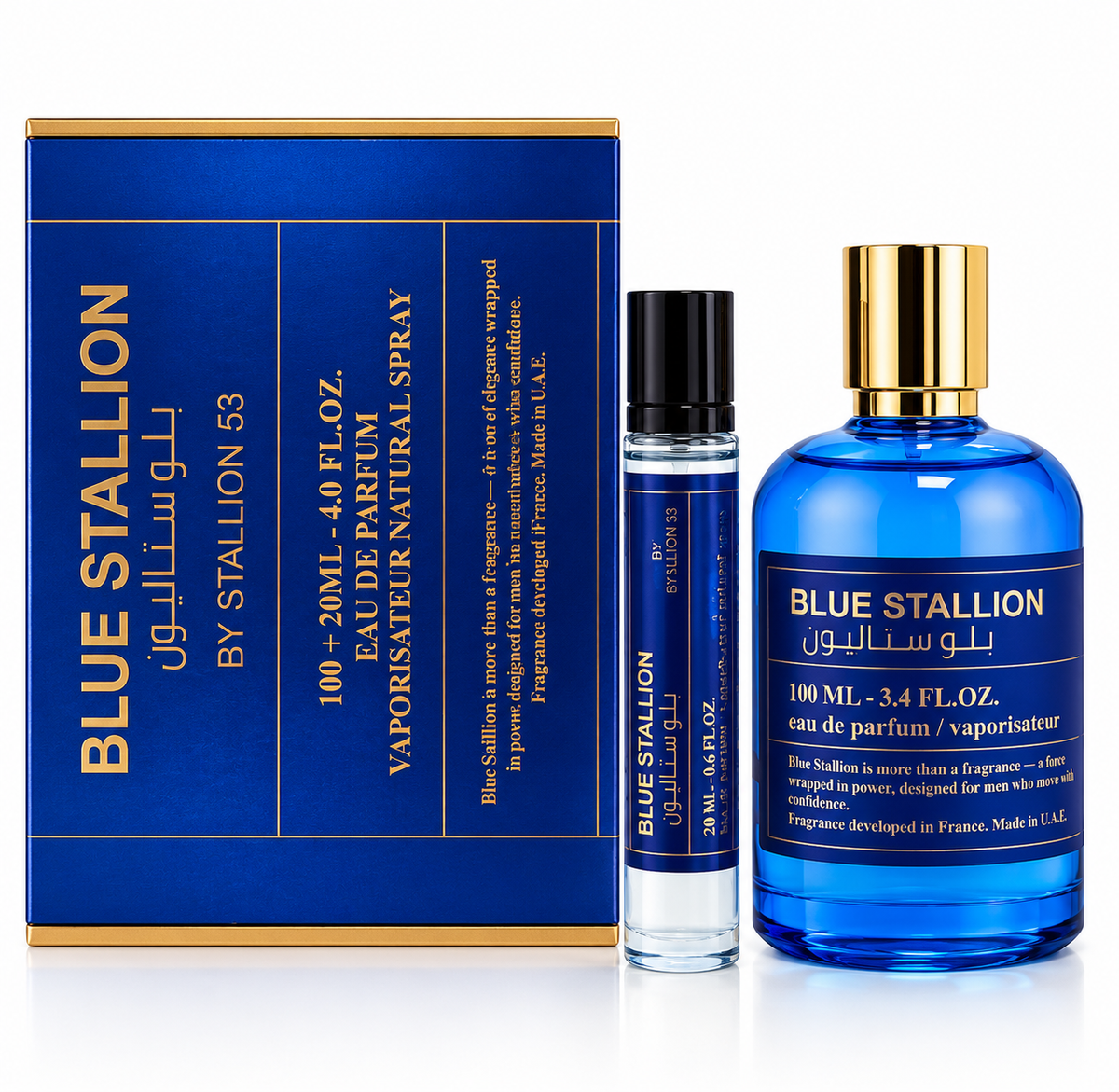 Blue Stallion Stallion 53 100Ml Edp + 20ml Edp Caballero