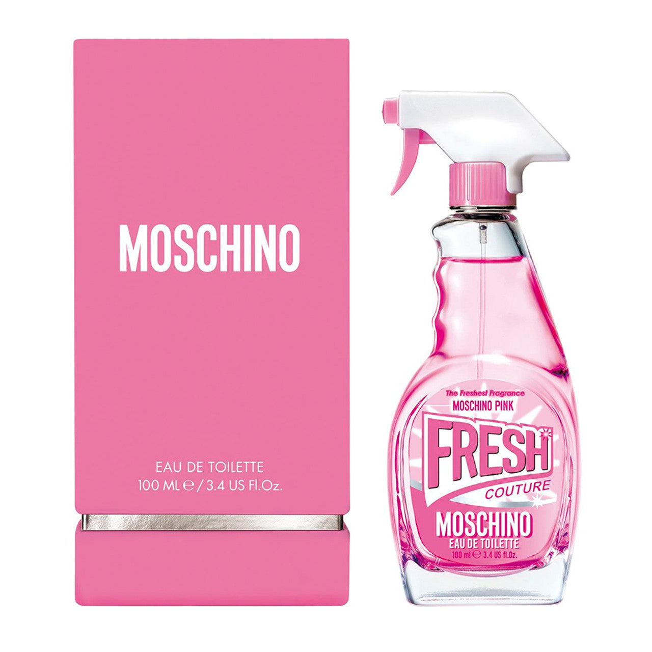 Fresh Pink By Moschino 100 Ml Edt Woman
