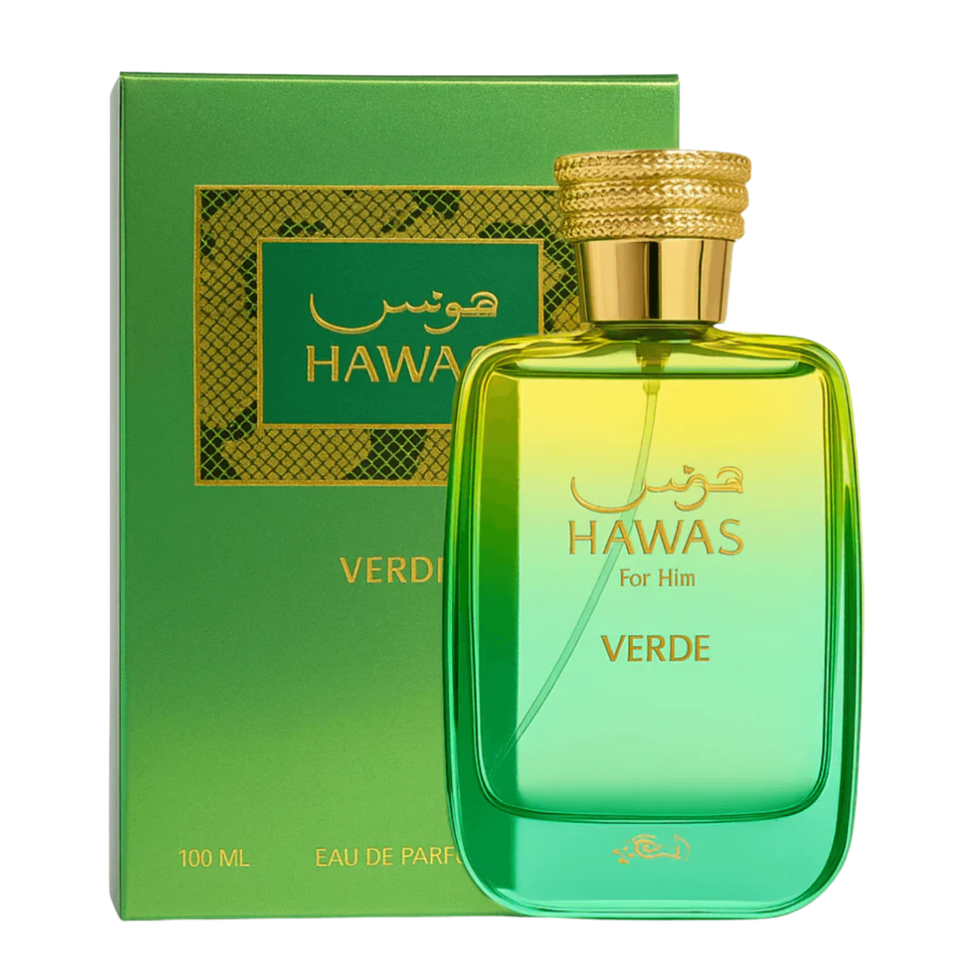HAWAS VERDE BY RASASI 100 ML EDP MEN