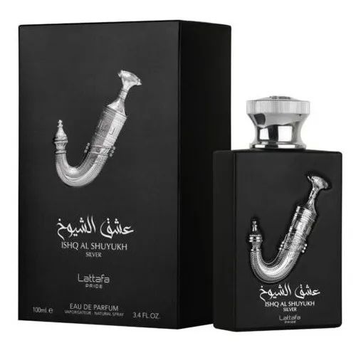 Ishq Al Shuyukh Silver By Lattafa 100 Ml Edp Men