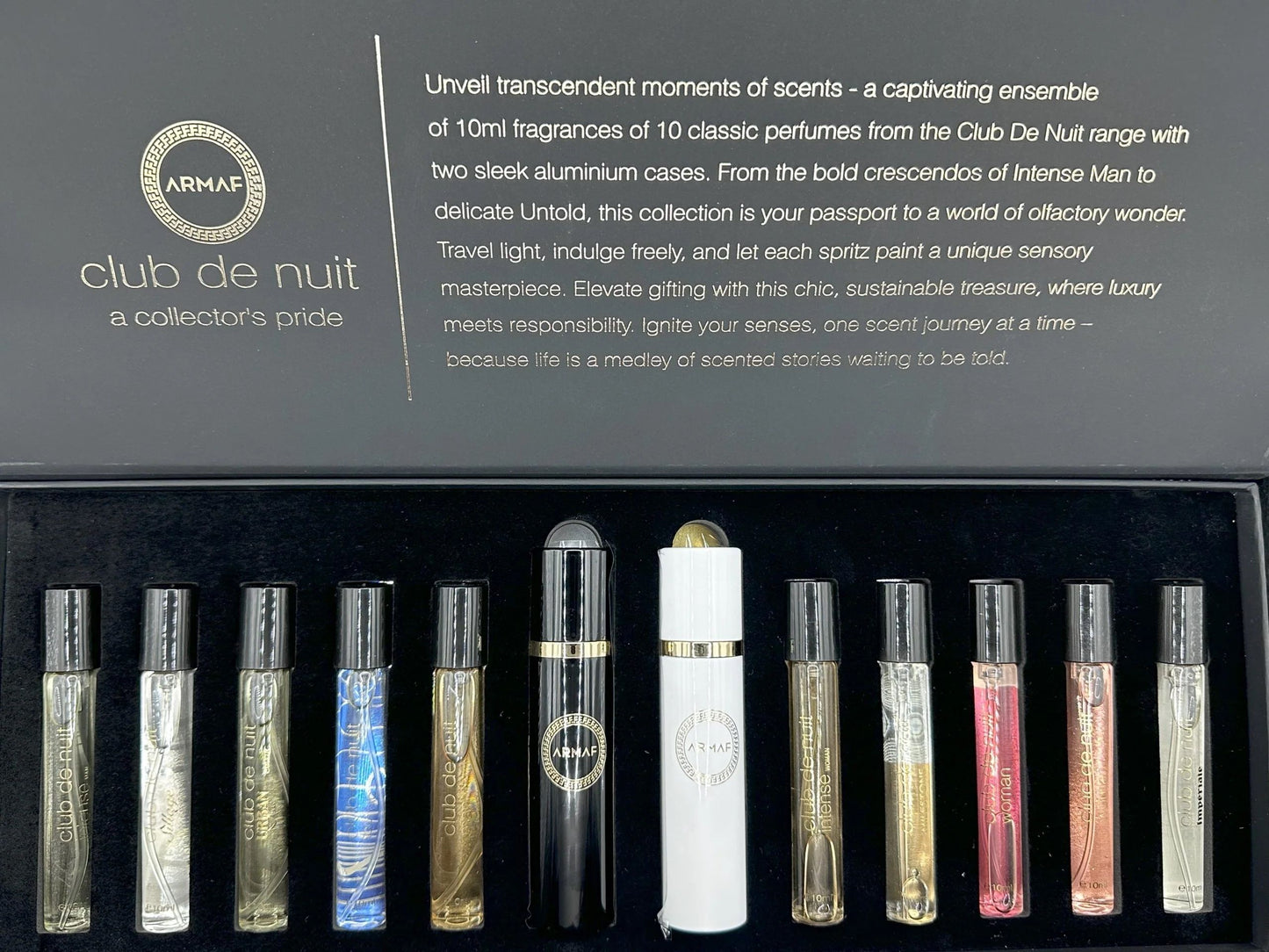 Set Club De Nuit Collectors Pride By Armaf 10 Mod 10 Ml