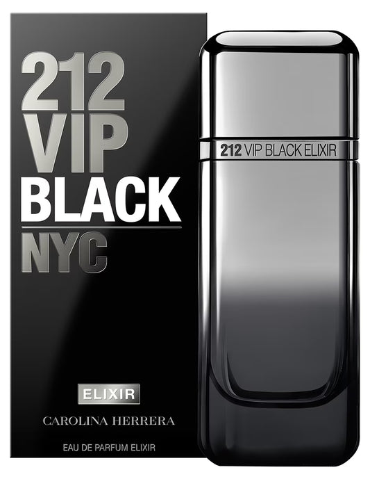 212 VIP BLACK ELIXIR BY CAROLINA HERRERA 100 ML EDP MEN