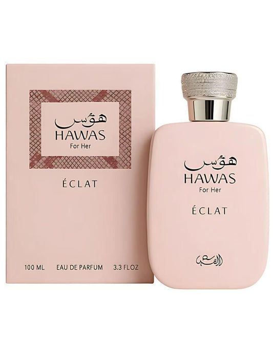 HAWAS ECLAT BY RASASI 100ML EDP WOMAN