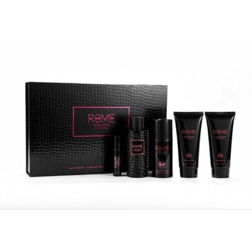 Set Rome Extradose By Bharara 4 Pzas 100ml EDP Men