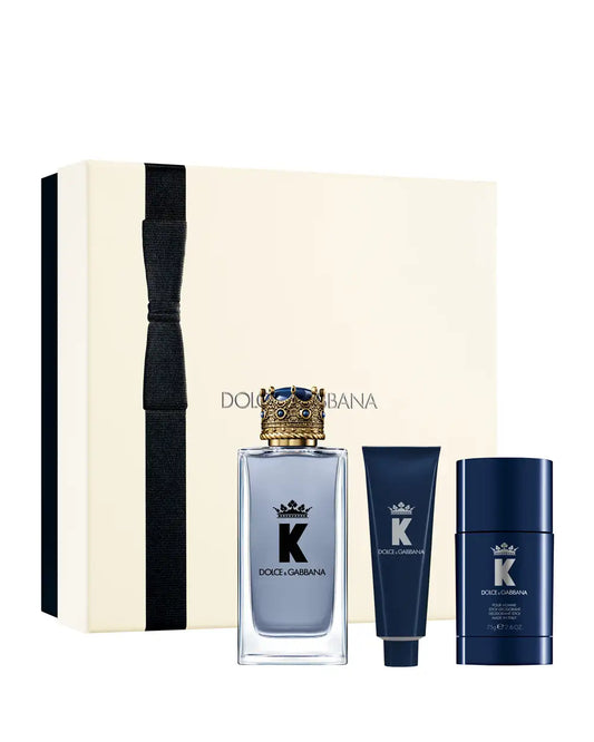 SET K BY DOLCE GABBANA 3 PZA EDT MEN SG/DES