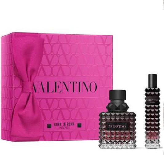 Set Born In Roma Donna Intense   50ml + Bolsillo 15ml