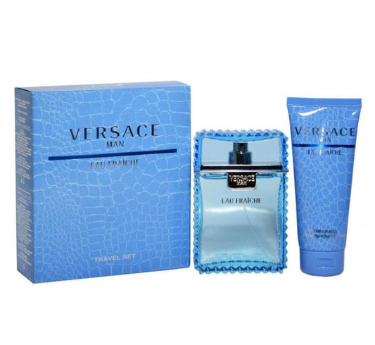 Set Versace Fraiche 2 pzas SG 100ml EDT Men