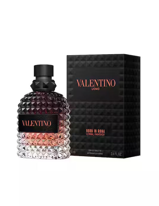 BORN IN ROMA CORAL FANTASY BY VALENTINO 100 ML EDT MEN