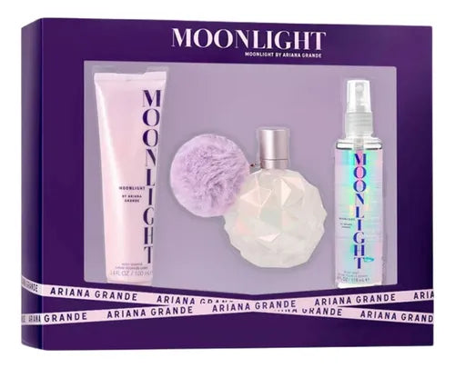 SET MOONLIGHT BY ARIANA GRANDE 3 PZA BM/BS/ 100 ML EDP