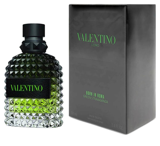 Born In Roma Green Stravaganza By Valentino 100ml EDT Men