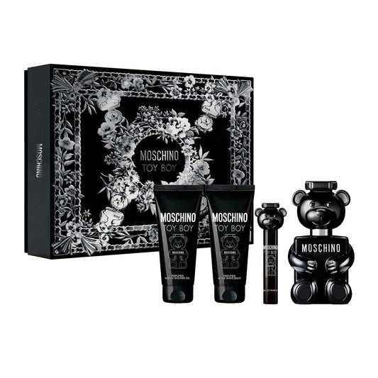 Set Toy Boy By Moschino 4 pzas AS/SG/ BL 100ml EDP