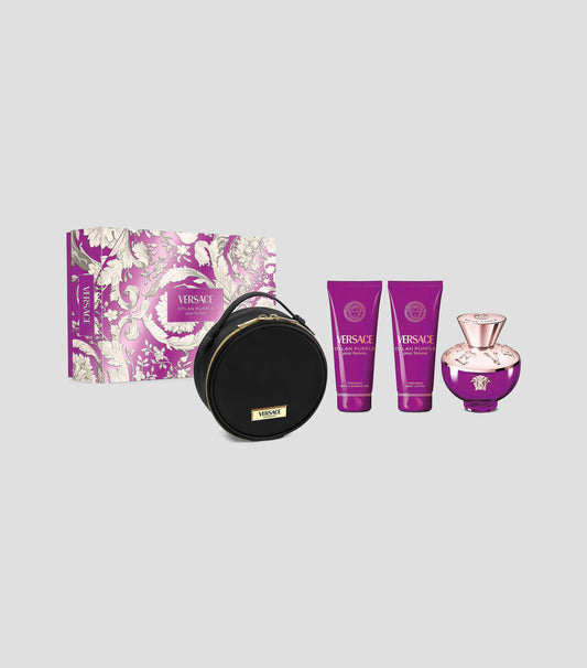 Set Dylan Purple By Versace 4 pzas 100ml EDP Woman