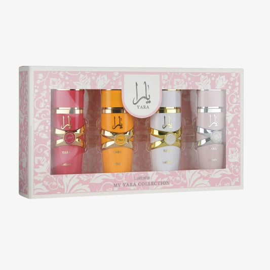 Set mini Yara 4 pza edp Woman