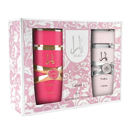 Set Yara & Yara Candy by Lattafa 100 ml EDP Woman