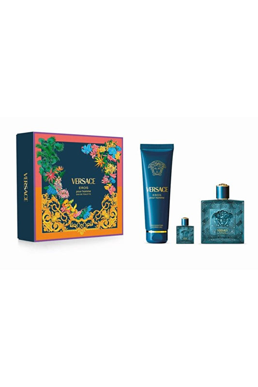 Set Eros EDT by Versace 3 pza