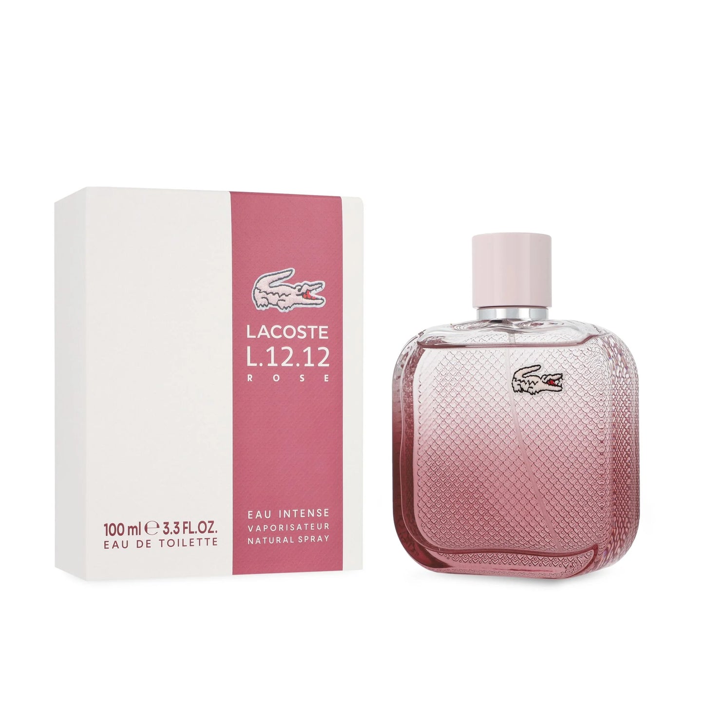 L.12 .12 Rose Intense by Lacoste 100 ml edt Woman