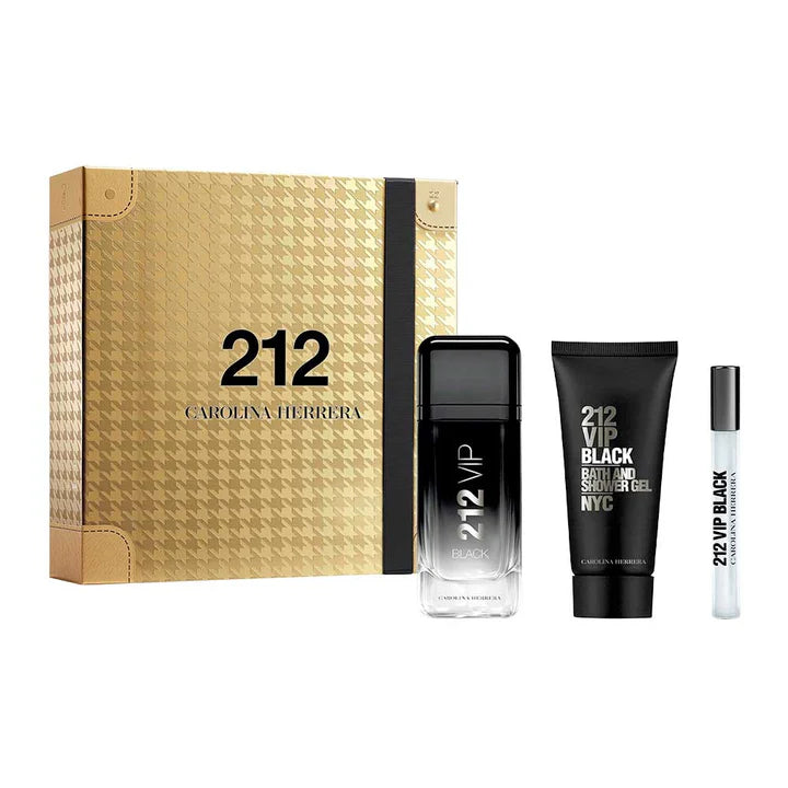 Set 212 vip black by Carolina Herrera 3 pza