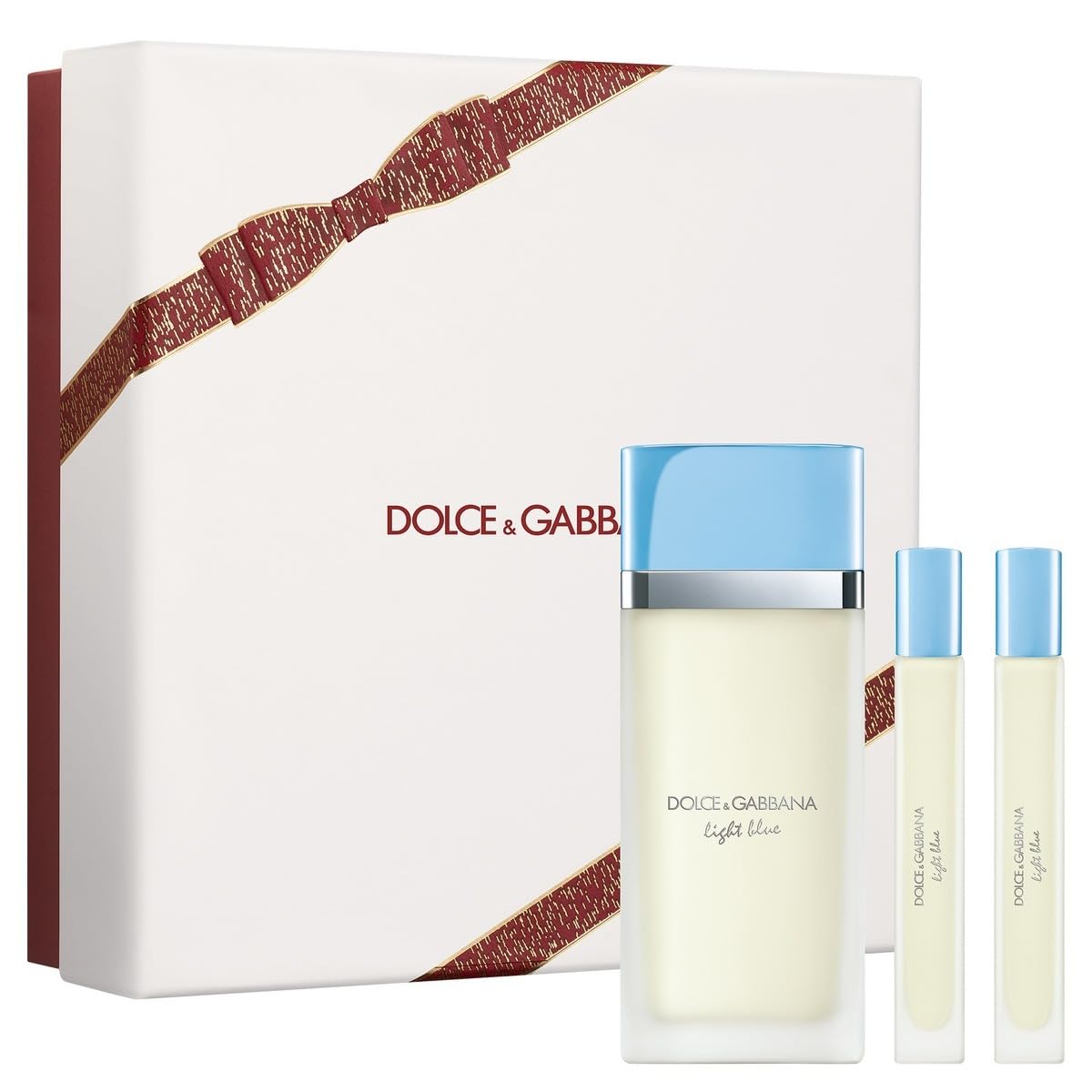 Set Light Blue by Dolce & Gabbana 3 pza edt Woman