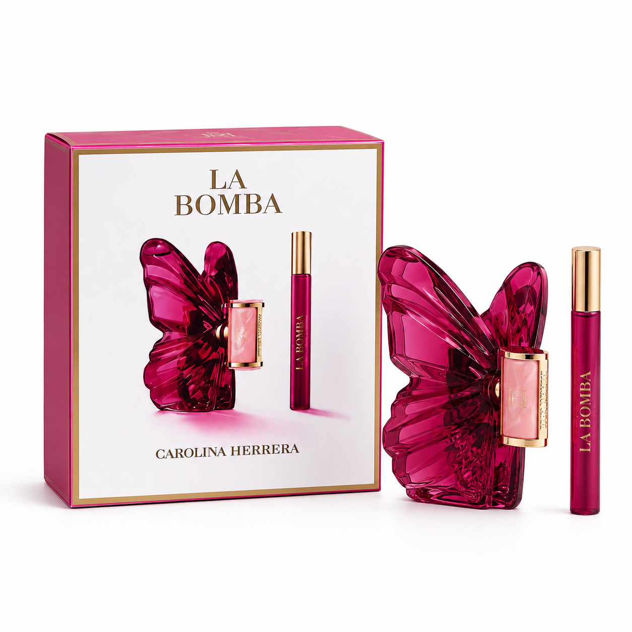 Set La Bomba By Carolina Herrera 2 Pza/Bl Edp Woman