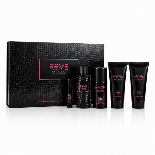 Set Rome Extradose Bharara 4 Pzas 100ml EDP Caballero
