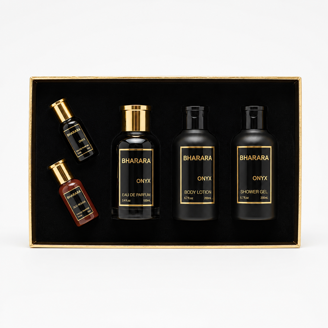 Set Bharara ONYX 5 pza edp Men