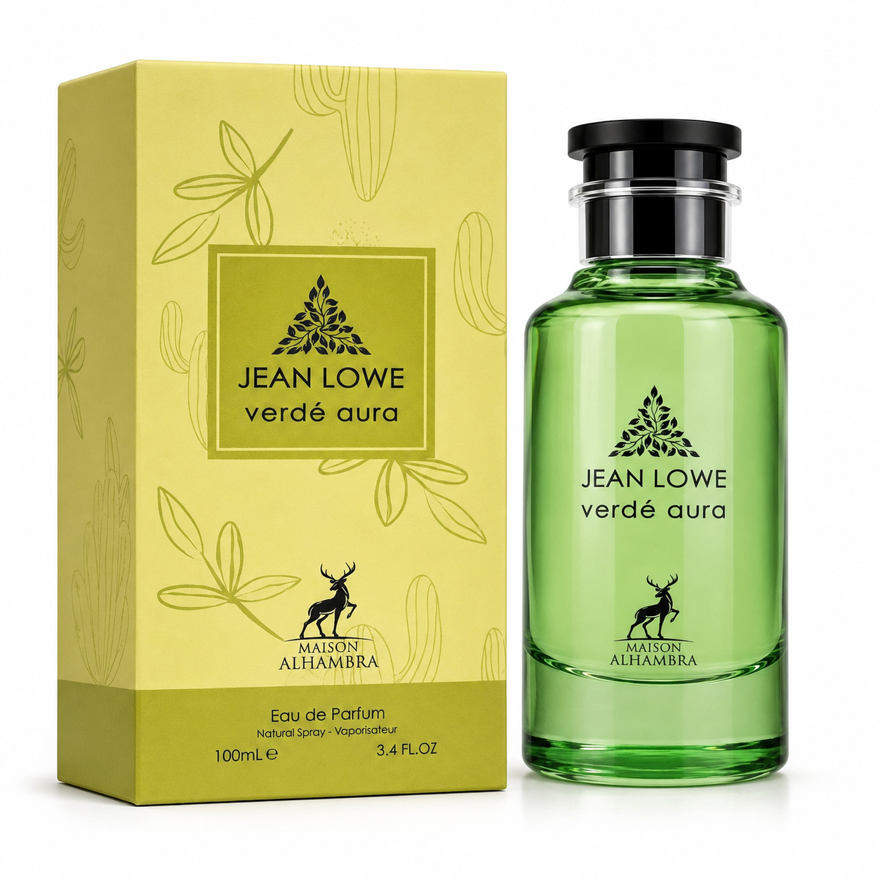 Jean Lowe Verde Aura by Maison Alhambra 100ml EDP Men