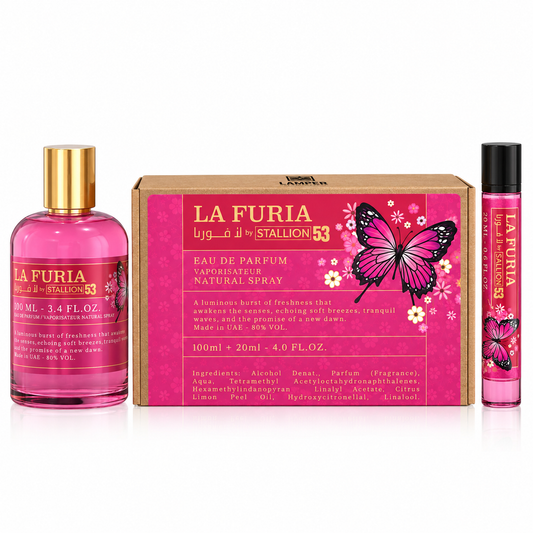 La Furia Stallion 53 100ml + 20ml EDP Dama