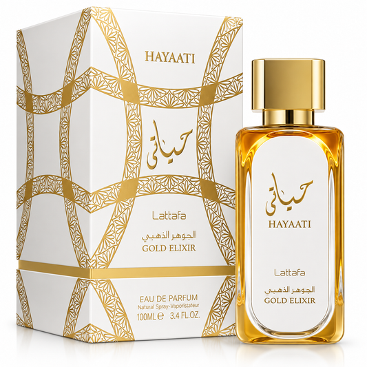 Hayaati Gold Elixir By Lattafa 100 Ml Edp Men
