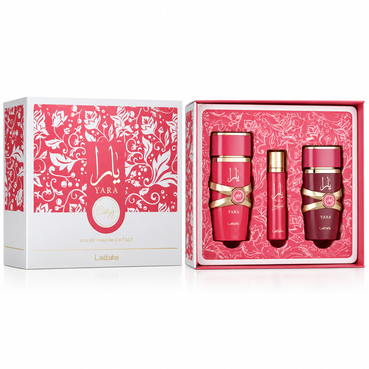 Set Yara Candy Lattafa 3 Pzas EDP Dama