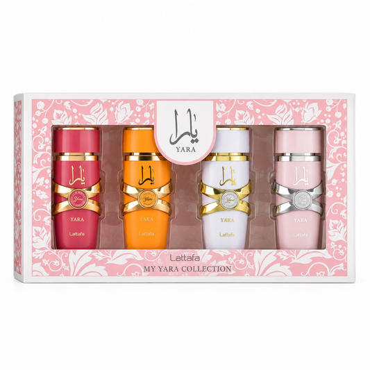 Set mini Yara 4 pza edp Woman