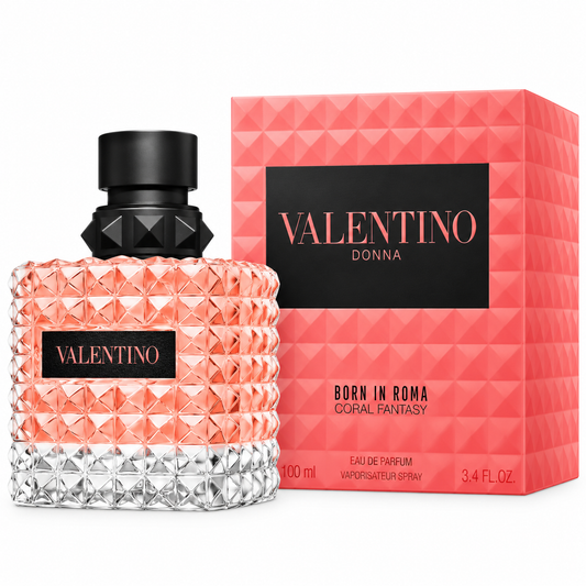 Born In Roma Donna Coral Fantasy Valentino 100ml EDP Dama