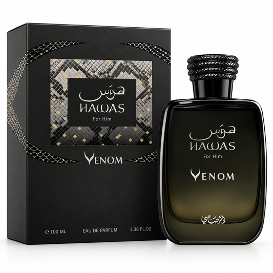 Hawas Venom Rasasi 100ml EDP caballero