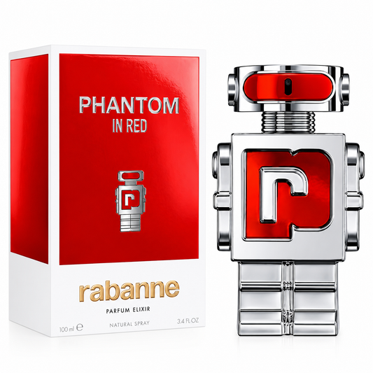 Phantom In Red Rabanne Parfum Elixir 100ml Caballero