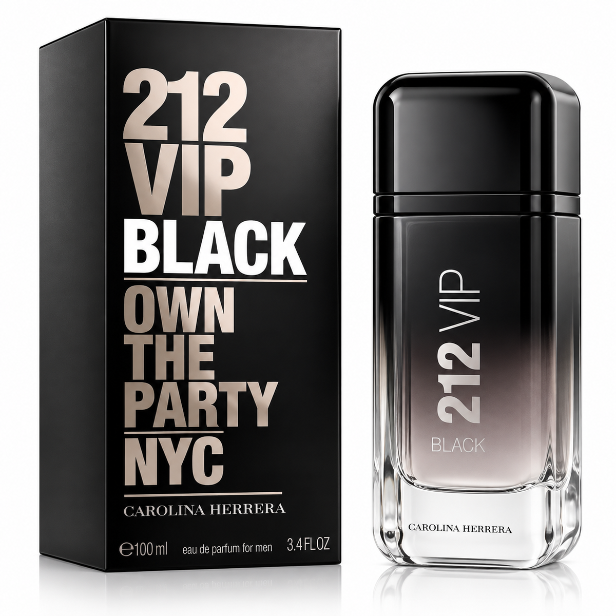 212 Vip Black Carolina Herrera 100Ml Edp Caballero