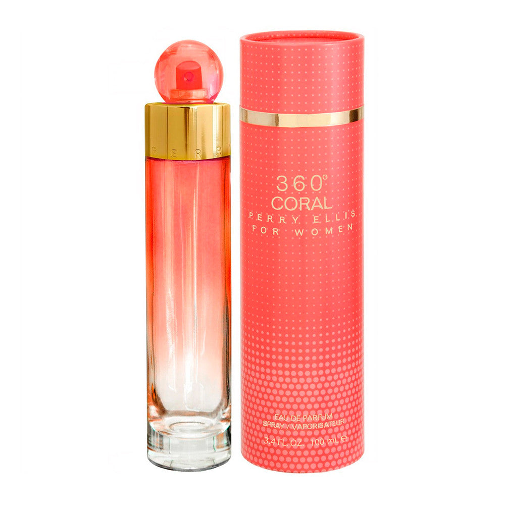 360° CORAL BY PERRY ELLIS 100 ML EDP DAMA