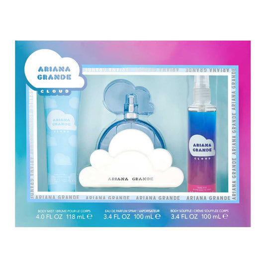 SET CLOUD BY ARIANA GRANDE 3 PZA BM/ BS 100 EDP WOMAN