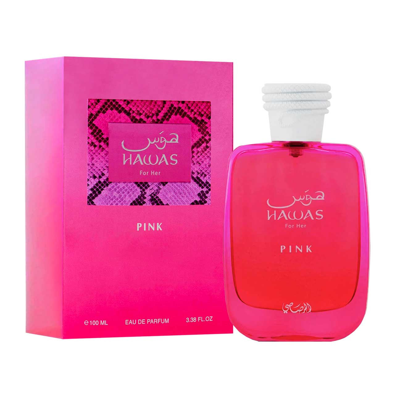 HAWAS PINK BY RASASI 100 ML EDP WOMAN