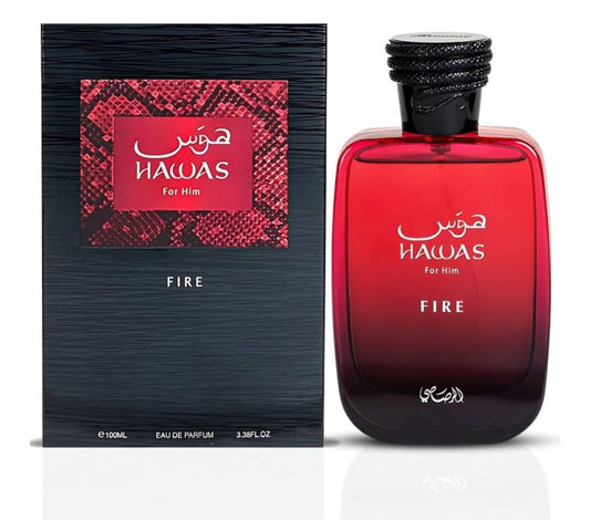 HAWAS FIRE BY RASASI 100 ML EDP MEN