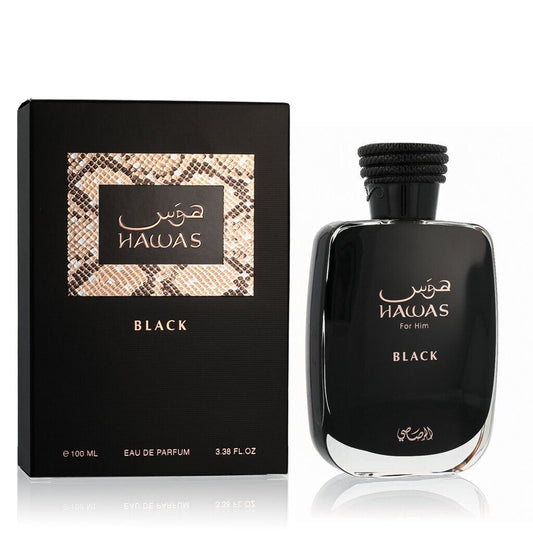 HAWAS BLACK BY RASASI 100 ML EDP MEN