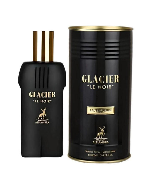 GLACIER " LE NOIR" BY MAISON ALHAMBRA 100 ML EDP MEN
