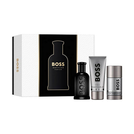 SET BOTTLED PARFUM BY BOSS 3 PZA DES/SG 199 ML PARFUM