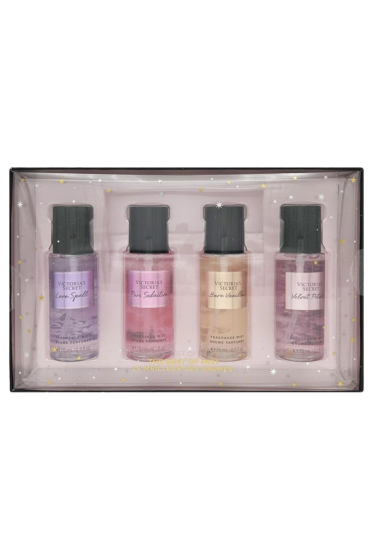 SET 4 PZA REGULAR BY VICTORIA´S SECRET 75 ML WOMAN
